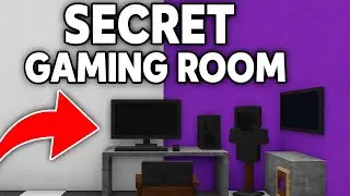Making secret gaming room in Minecraft pe part 6 