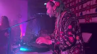 Maur&iacute;cio Lob&atilde;o live performance at Burning Man Amsterdam 2021