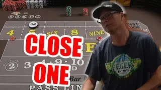 🔥CLOSE ONE🔥 30 Roll Craps Challenge - WIN BIG or BUST #524