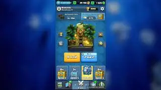 Clash Royal. Open legendary chet