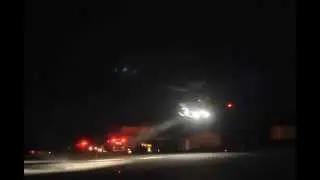 Air Methods KY 6 landing in Sonora, Kentucky 10/12/2014