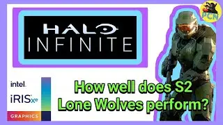 Halo Infinite - Season 2 Lone Wolves - Intel Iris Xe integrated Graphics i7-1195G7 GPD Win Max 2021