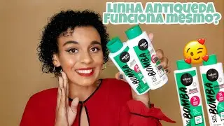 O FIM DA QUEDA CAPILAR! 😱 SHAMPOO E CONDICIONADOR S.O.S BOMBA ANTIQUEDA SALON LINE | Resenha
