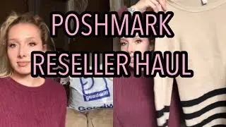 POSHMARK THRIFT HAUL - Reseller Reselling Clothing Goodwill Thrift Store Finds Mercari Vintage