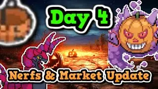 Pumpking Hard NERFED, Day 4 Market Check, Mysterious Dusk Ball Loot - PokeMMO Halloween Day 4 Recap