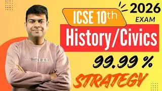 History and Civics - Strategy for ICSE 2026 Exam | MOST IMPORTANT Chapters #icse #amplifylearning