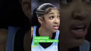 Angel Reese RETURNS: Game ON! 🎮 #WNBAHoops #SkyVsMystics #BasketballBuzz.