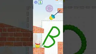 Draw To Smash😎 A-B-C-D-E-F-G-H🤩 #drawtosmash #gamingshorts #satisfying #asmr #abcde #abc #drawpuzzle