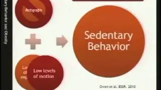 Sedentary Behavior - Target for Change, Challenge to Assess