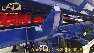 4 Axles Rear Tipper Trailer