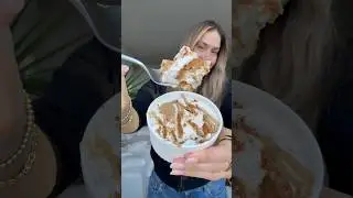 Вирусный тренд на йогурт Biscoff, но теперь он ПОЛЕЗНЫЙ! 🫢🍰