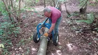 Moving Heavy Logs with a Logrite Logging Arch