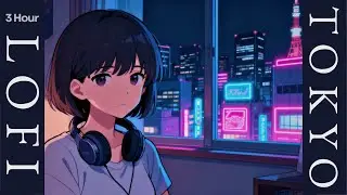 Lofi Zero Beats | Tokyo Night 🎧 | Relax & Work & Study
