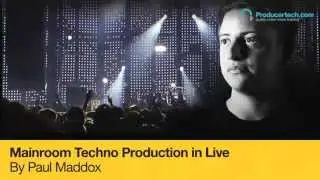 Научитесь создавать Mainroom Techno в Ableton Live