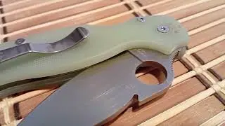 Spyderco paramilitary 2 souped up