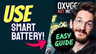 How to USE SMART BATTERY in Oxygen Not Included (Step by Step)