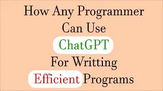 Writing Efficient Code with ChatGPT Tips