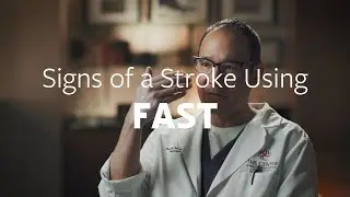 Признаки инсульта с помощью FAST. Лицо, рука, речь, время