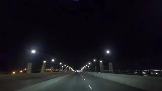Driving on Highway 2 in Lincoln, Nebraska / First Ever Nighttime Driving Video for This Channel