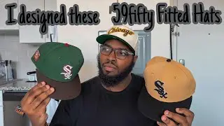 My New Era 59fifty Fitted hat designs! | New Mail Call