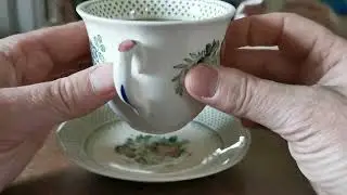 Masons Paynsley Green China Teacup and Saucer