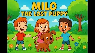 Потерявшийся щенок Майло 🐶 | Трогательная детская история о доброте и командной работе