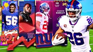 NEW YORK GIANTS THEME TEAM UPDATE!! NEW SAQUON, KAYVON + MORE!! [MADDEN 22]