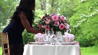 Royal Rose Garden - bridal shower