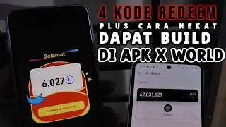 BARU NEMU!! KODE REDEEM X CARA NEKAT MENDAPATKAN BUILD X WORLD OTOMATIS JADI KOIN || TUTOR X WORLD