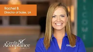 Meet Rachel! Director of Sales at Credit Acceptance