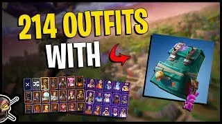 Puncture Pack Back Bling on 214 Outfits | Mayhem - Fortnite Cosmetics