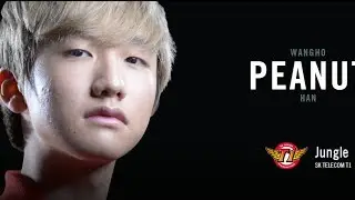 SKT T1 Peanut - Lee Sin vs Graves - Jungle - Patch 7.10