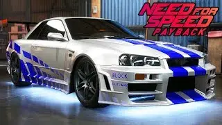 NEED FOR SPEED PAYBACK - COMPREI O NISSAN SKYLINE DO BRIAN VELOZES E FURIOSOS! #10