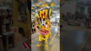 C type mechanical power press double gear heavy #machine #powerpressmachine 81608 54708