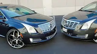 Cadillac xts on 24s