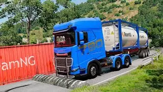 Cars and Trucks vs Speed Bumps | BeamNG Drive | TrucksVs
