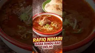 Rafiq Nihari Near Noora🍖🔥 #shorts #nonveg #indianfood #delhi #food #mutton #nihari #streetfood
