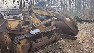 I just picked up a 1963 Case 310D crawler backhoe.