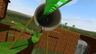 Sonic The Hedgehog - Emerald Hill Zone: The Ride (B&M Inverted Coaster)