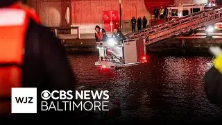 Car crashes into Baltimore's Inner Harbor, driver critical