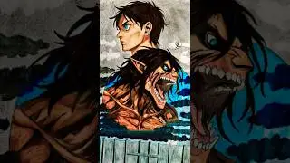 Unleashing the power of the Attack Titan#ErenYeager #AttackOnTitan #MangaArt #ArtShort #shorts #AOT