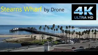 Stearns Wharf 🐚 by #drone | #santabarbara #california