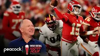 Mahomes, Rice, Kelce headline Chiefs' win over Commanders | Fantasy Football Happy Hour | NFL on NBC