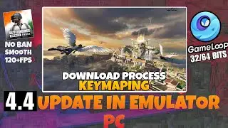 ✅ How to Play BGMI 4.4 Update on Emulator  PC | Laptop | BGMI 4.4 Update on Gameloop Emulator