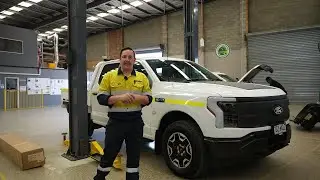 F-150 Lightning Mine Spec Service, Step by Step with AUSEV Fleet