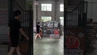 Horse Stable with Hinged Door Made In China