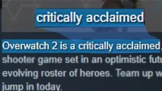 Overwatch 2 Is Critically Acclaimed