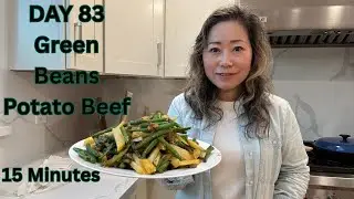 🥩🥔🥬DAY 83 - Green Beans Potato Beef Stir Fry #video #greenbeans #easyrecipes #chinesefood