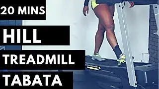 20 Minute Hill Treadmill Tabata Training | 20 Mins HIIT Cardio | BodyLabTV Live