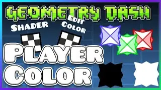 How to change PLAYER COLOR | Geometry Dash 2.2 Editor Tutorial 🛠️